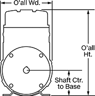 Image of Attribute. Front orientation. Contains Annotated. Programmable Base/Face-Mount Speed-Control Motors.