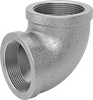 Low-Pressure Galvanized Iron and Steel Threaded Pipe Fittings