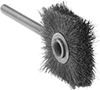 Image of Product. Front orientation. Cup and End Brushes. Aggressive-Cleaning End Brushes with Shank for Closed-End Holes.