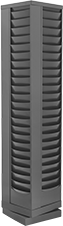 Image of Product. Front orientation. File Holders. Revolving File Holders, 92 Compartments.