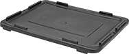 Image of Product. Lid. Front orientation. Lids. Design-Your-Own Conductive Compartmented Tote Boxes.