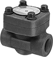 Image of Product. Front orientation. Check Valves. High-Performance Threaded Check Valves for Fuel.