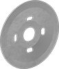 Buffing and Polishing Wheel Flanges