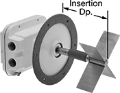 Image of Product. Front orientation. Contains Annotated. Paddle Level Switches. Horizontal Mount.