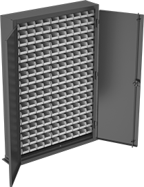 Image of Product. Front orientation. Cabinets. Low-Profile Bin-Box Cabinets.