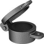 Image of Product. Front orientation. Drum Plug Caps. Female.