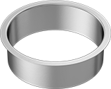 Image of Product. Front orientation. Grommets. Furniture Grommets, Style D.