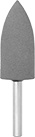 Image of Product. Bottom orientation. Grinding Bits. Rubber-Cushioned Abrasive Grinding Bits for Metals, Style 10.