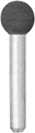 Image of Product. Bottom orientation. Grinding Bits. Rubber-Cushioned Abrasive Grinding Bits for Metals, Style 4.