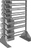Design-Your-Own Static-Control Bin-Box Racks
