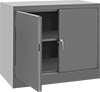 Bench-Height Shelf Cabinets