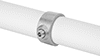Image of ProductInUse. Front orientation. Slip-On Framing and Fittings. Galvanized Iron and Steel Slip-On Framing and Fittings, Stop Collars.