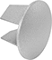 Image of Product. Front orientation. Slip-On Framing and Fittings. Galvanized Iron and Steel Slip-On Framing and Fittings, End Caps.