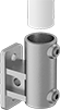 Image of ProductInUse. Front orientation. Slip-On Framing and Fittings. Galvanized Iron and Steel Slip-On Framing and Fittings, Rail Mounts, Offset.