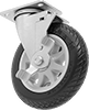 Pneumatic Casters with Rubber Wheels 