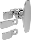 Image of Product. Front orientation. Cam Locks and Latches. T-Handle Cam Latches, Style A.