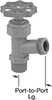 Plastic Threaded Flow-Adjustment Valves with Garden Hose Outlet