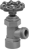 Plastic Threaded Flow-Adjustment Valves with Garden Hose Outlet