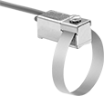 Image of Product. Reed Sensor. Front orientation. Proximity Sensors. Clean Room Round Body Air Cylinders, Reed-Switch Sensor.