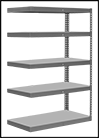 Image of Specification. Front orientation. Contains Border. Add-On Units. Extra Heavy Duty Quick-Assembly Shelving.