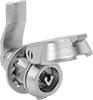 Open-Indicating Tight-Hold Triangle-Drive Cam Locks