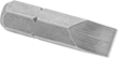 Image of Product. Front orientation. Screwdriver Bits. Corrosion-Resistant Slotted Bits.