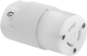 Image of Product. Front orientation. Power Connectors. Corrosion-Resistant Turn-Lock Connectors, Sockets.
