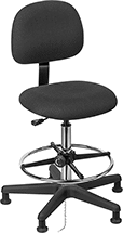 Image of Product. Front orientation. Stools. Static-Control Stools , Style D.