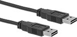 Image of Product. Front orientation. USB Cords. USB Cords, Reversible, USB-A Connection, Straight End, Plug.