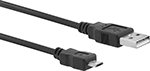 Image of Product. Front orientation. USB Cords. Wireless Push-Button-Actuator Emergency Stop Switches, Micro USB-B × USB-A.