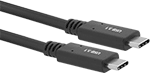 Image of Product. Front orientation. USB Cords. USB Cords, Straight USB-C Plug × Straight USB-C Plug, USB 3.1 Gen 2.