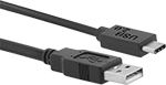 Image of Product. Front orientation. USB Cords. USB Cords, Straight USB-C Plug × Straight USB-A Plug, USB 2.0.