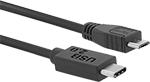 Image of Product. USB 2.0. Front orientation. USB Cords. USB Cords, Straight USB-C Plug × Straight Micro USB-B Plug, USB 2.0.