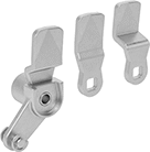 Image of Product. Inline Cam Latches. Front orientation. Multipoint Latch Conversion Kits. Inline Cam Latches, Quarter-Turn Clockwise or Counterclockwise to Open.