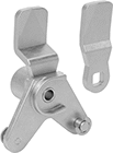 Image of Product. Bottom Left Side
Door Mount, Top
Right Side Door
Mount. Front orientation. Multipoint Latch Conversion Kits. 90° Redirect Cam Latches, Top Right Side Door Mount, Bottom Left Side Door Mount.