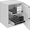 Aerosol Can Storage Cabinets