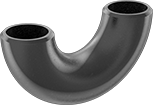 Image of Product. Front orientation. Pipe Traps. High-Pressure Iron and Steel Butt-Weld Pipe Fittings.