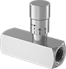 Easy-Set Threaded Precision Flow-Adjustment Valves