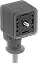 Image of Product. Front orientation. Solenoid Valve Cords. 1 Socket.