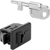 Keyed Push-to-Close Locking Latches