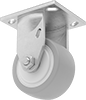 High-Capacity Food and Beverage Casters with Polyurethane Wheels 
