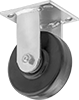 Food and Beverage Casters with Phenolic Wheels