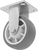 High-Capacity Food and Beverage Casters with Polyurethane Wheels