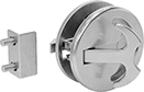 Image of Product. Front orientation. Push-to-Close Latches. Recessed T-Handle Push-to-Close Latches.