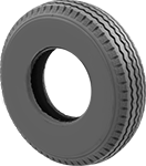 Image of Product. Front orientation. Tires.