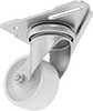 Corner-Mount Casters with Nylon Wheels