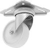 Corner-Mount Casters with Nylon Wheels