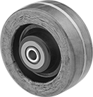 Image of Product. Front orientation. Wheels. Impact-Resistant Phenolic Wheels .