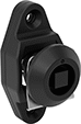 Image of Product. Front orientation. Cam Locks and Latches. Pressure-Venting Compression Square-Drive Cam Locks.