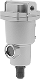 Image of Product. Front orientation. Compressed Air Separators. Compressed Air Separators, Aluminum Housing with Sight Glass.